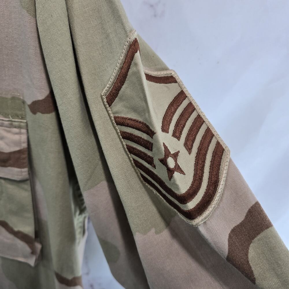 Vintage Desert Camo Jacket Mens Large Regular Coat Shirt 3 Color Air Force - Picture 8 of 11